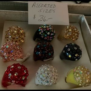 Fashion Acrylic Rings